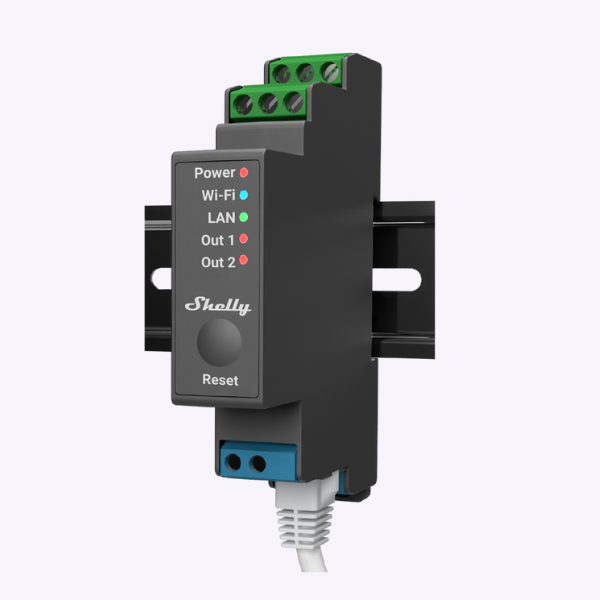 Shelly Plus – commutateur de relais WiFi pour maison intelligente 1PM,  contrôle et mesure de la consommation